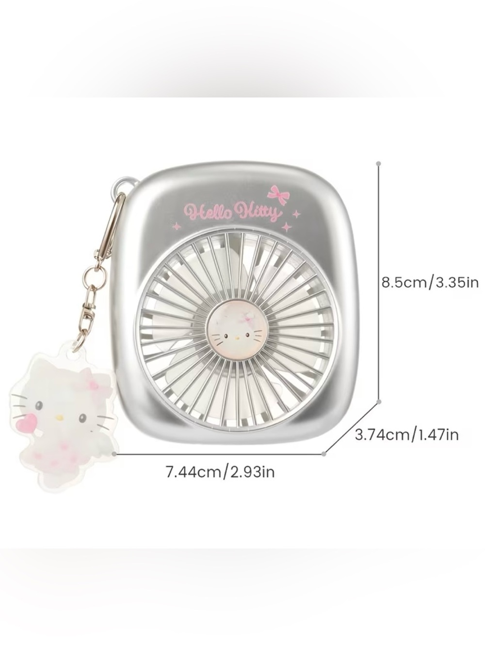 Hello Kitty Mini Fan - Picture 3 of 4